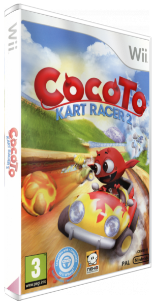 Cocoto Kart Racer 2 — box-3D (EU)