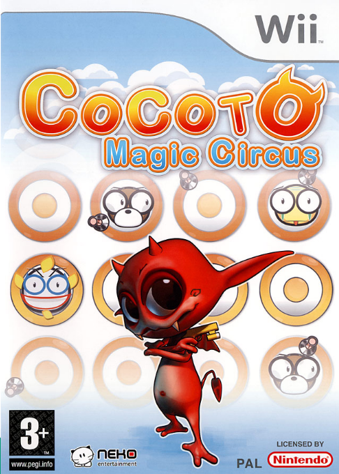 Cocoto Magic Circus — box-2D (EU)