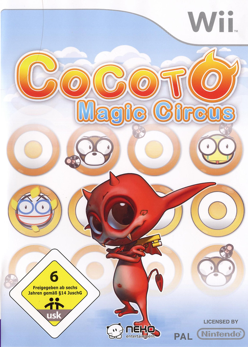 Cocoto Magic Circus — box-2D (DE)