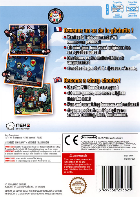 Cocoto Magic Circus — box-2D-back (EU)