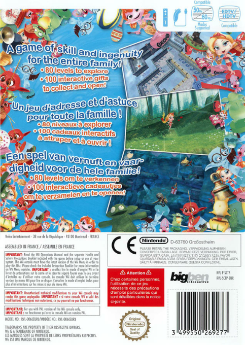 Cocoto Surprise — box-2D-back (EU)