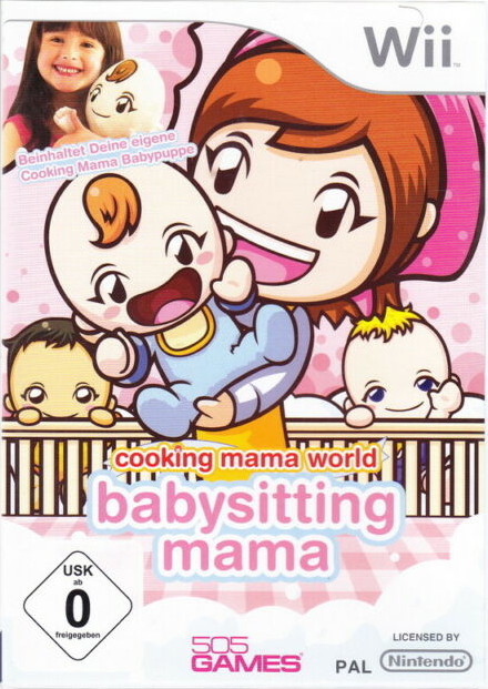 Cooking Mama World - Babysitting Mama box art