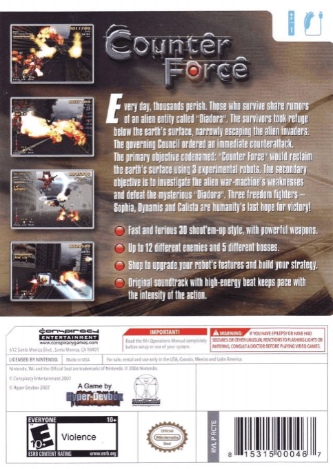 Counter Force — box-2D-back (US)