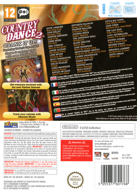 Country Dance 2 — box-2D-back (EU)