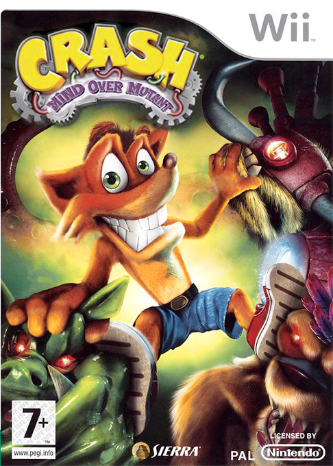 Crash - Mind Over Mutant — box-2D (EU)