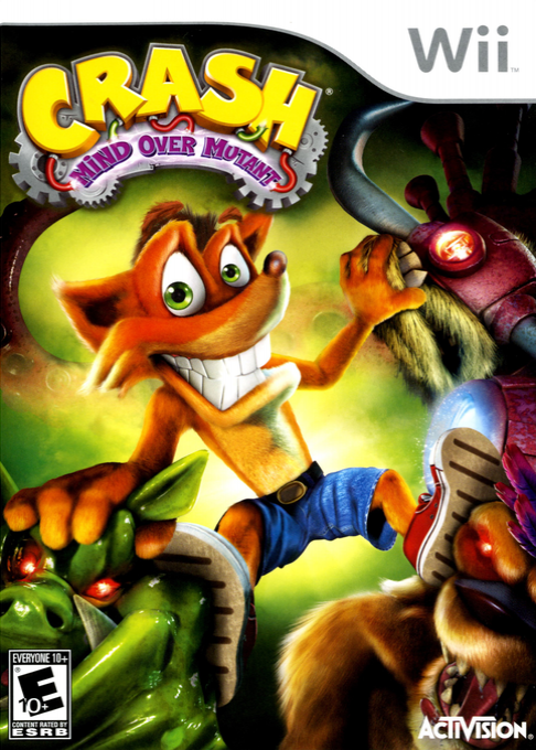 Crash - Mind Over Mutant box art