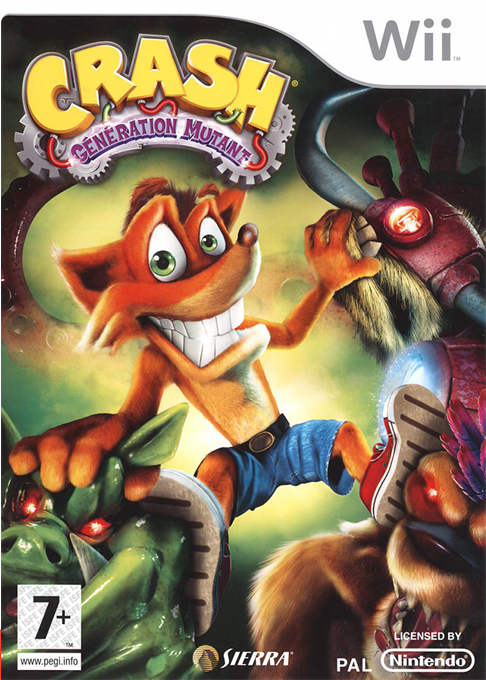 Crash - Mind Over Mutant — box-2D (FR)