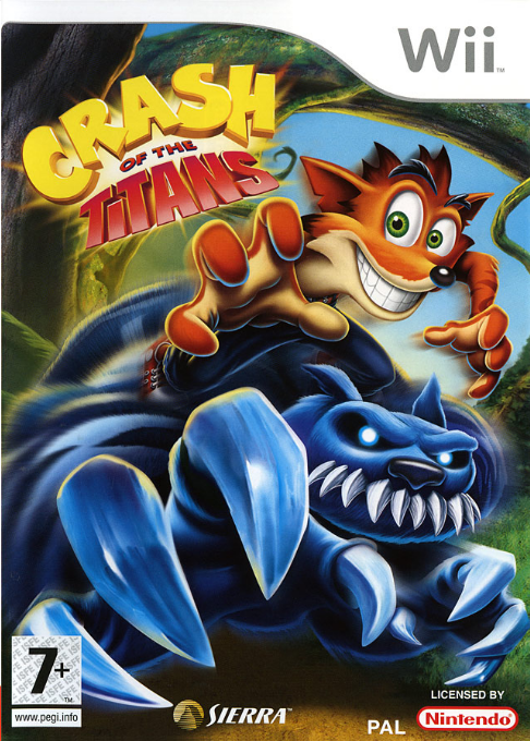 Crash Of The Titans — box-2D (FR)