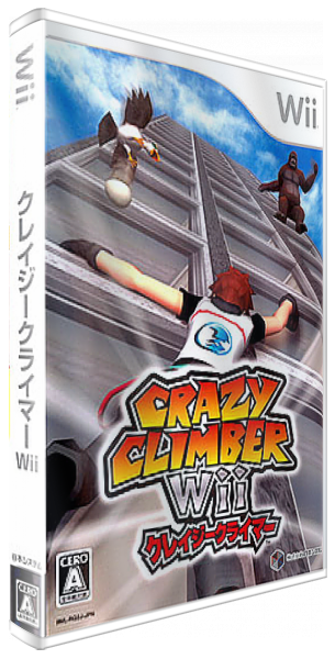 Crazy Climber Wii — box-3D (JP)