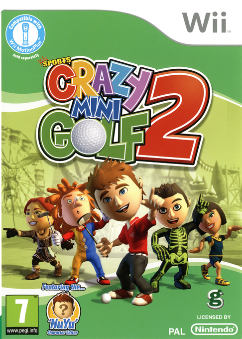Kidz Sports - Crazy Mini Golf 2 box art