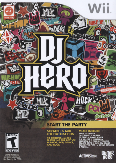 Dj Hero box art