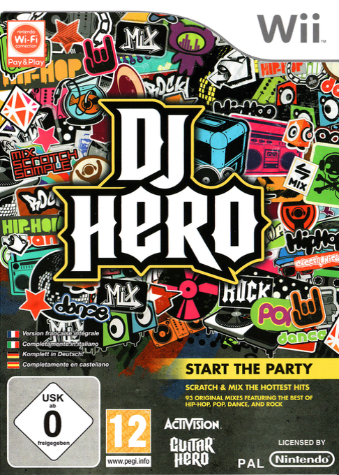 Dj Hero — box-2D (EU)