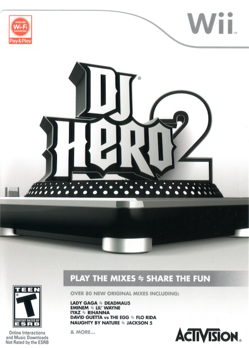 Dj Hero 2 box art