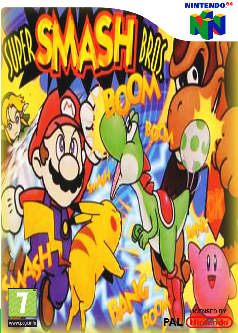 Super Smash Bros. — box-2D (EU)