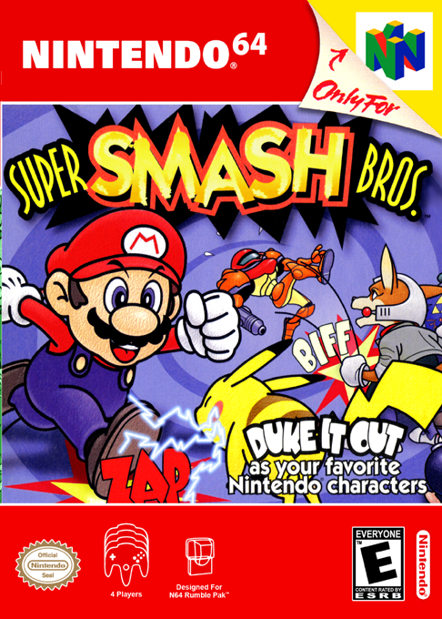 Super Smash Bros. box art