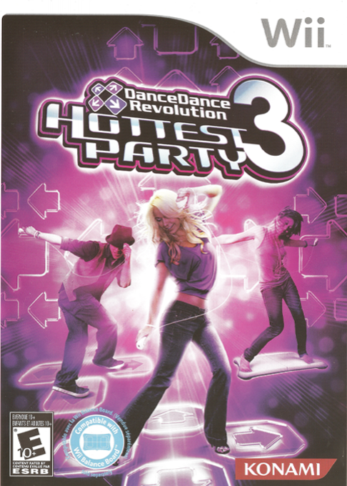 Dance Dance Revolution - Hottest Party 3 box art
