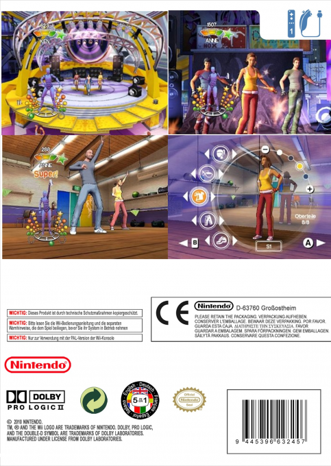 Dance! It's Your Stage — box-2D-back (DE)