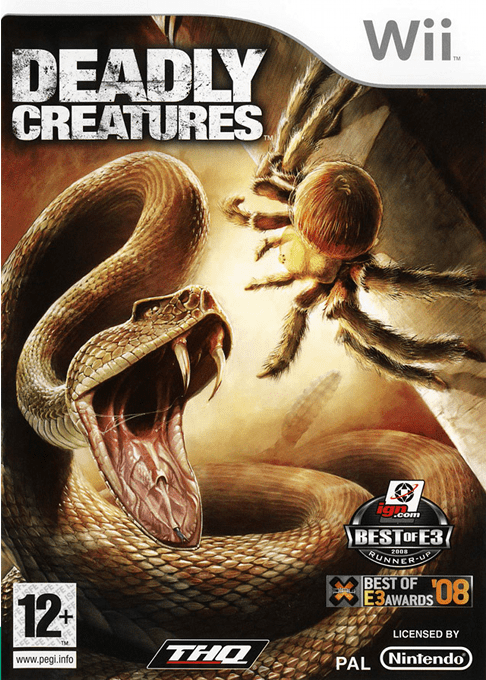Deadly Creatures — box-2D (EU)