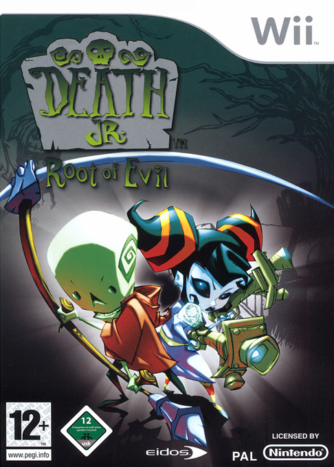 Death Jr. - Root Of Evil — box-2D (DE)