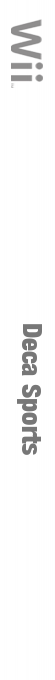 Deca Sporta - Wii de Sports 10 Shumoku! — box-2D-side (US)