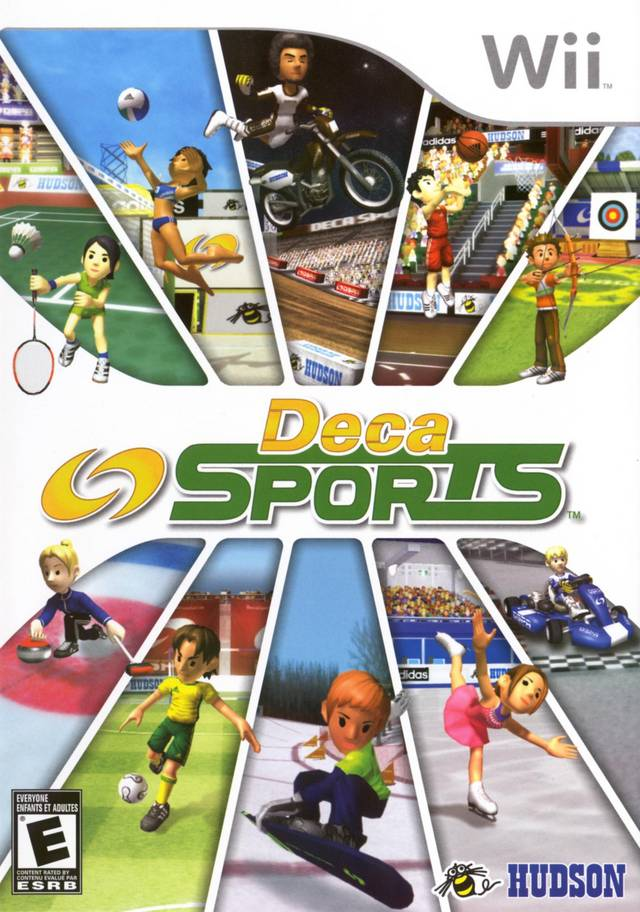 Deca Sporta - Wii de Sports 10 Shumoku! box art