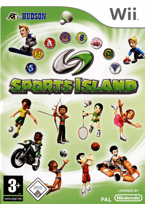 Sports Island — box-2D (DE)