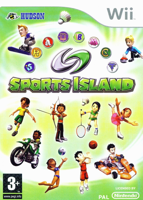 Sports Island — box-2D (EU)