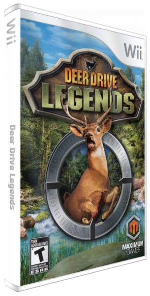 Deer Drive Legends — box-3D (US)