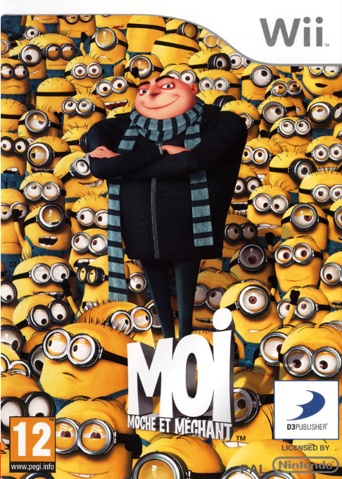 Moi, Moche Et Méchant - Le Jeu Vidéo — box-2D (FR)