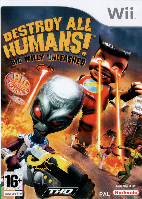 Destroy All Humans ! Lâchez Le Gros Willy ! — box-2D (EU)