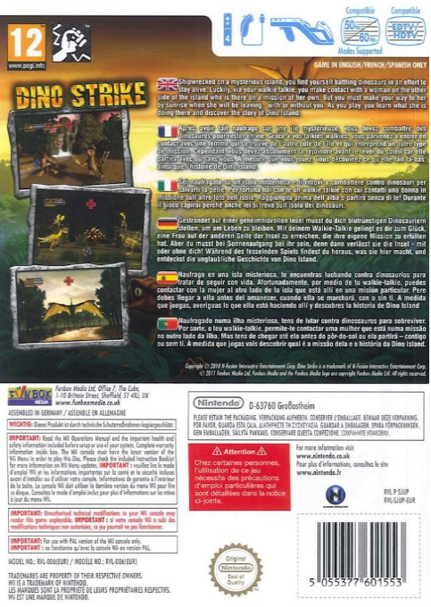 Dino Strike — box-2D-back (EU)