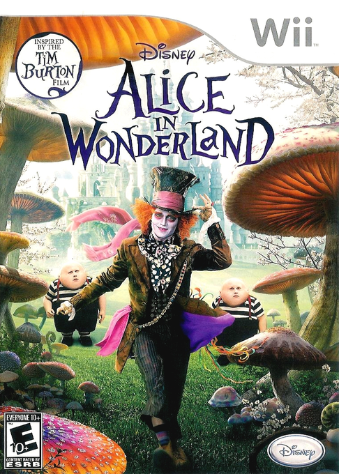 Alice in Wonderland box art