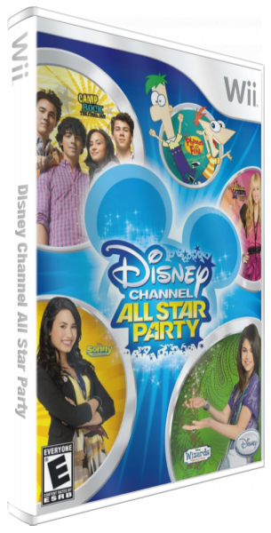 Disney Channel All Star Party — box-3D (US)