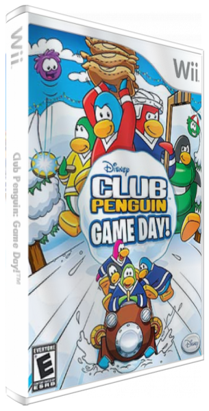 Club Penguin Game Day! — box-3D (US)