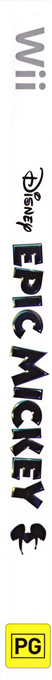 Disney Epic Mickey — box-2D-side (AU)