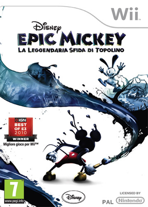 Disney Epic Mickey — box-2D (IT)