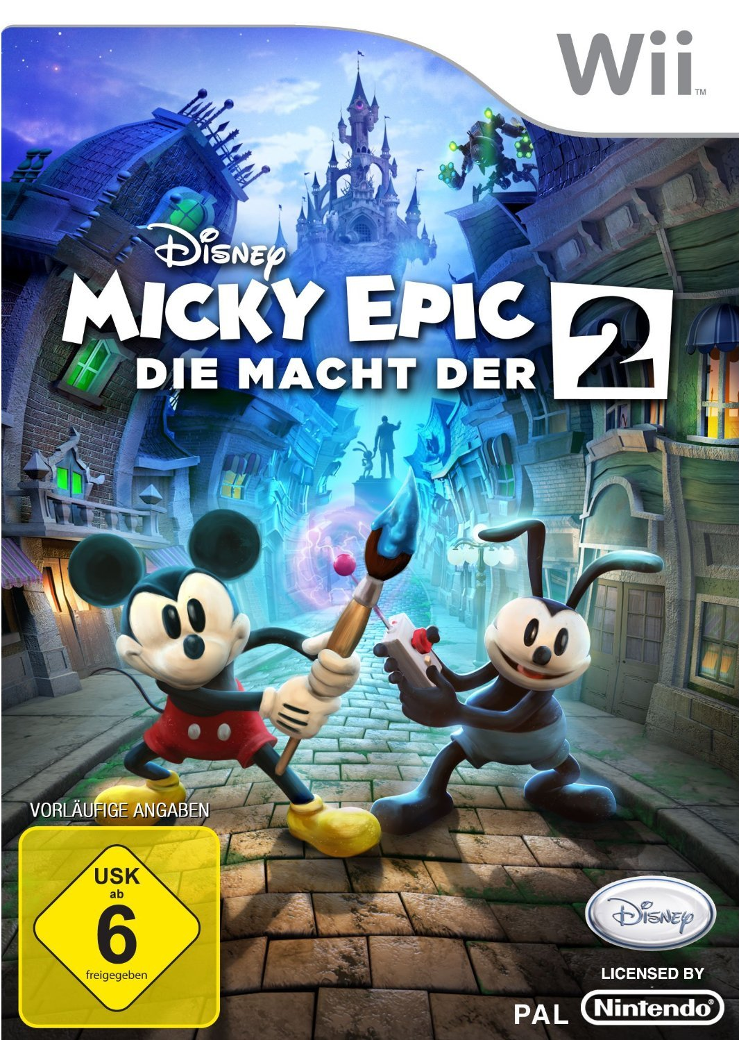 Disney Epic Mickey 2 - The Power Of Two — box-2D (DE)