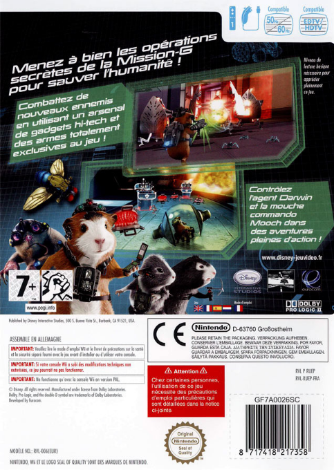 G-Force — box-2D-back (FR)