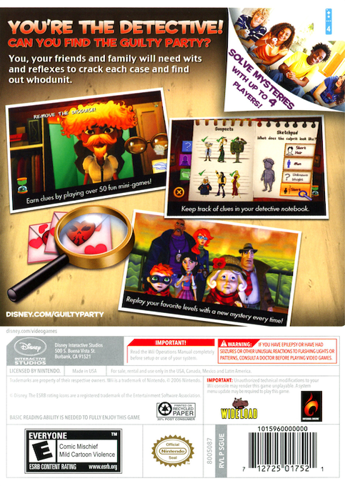 Guilty Party — box-2D-back (US)