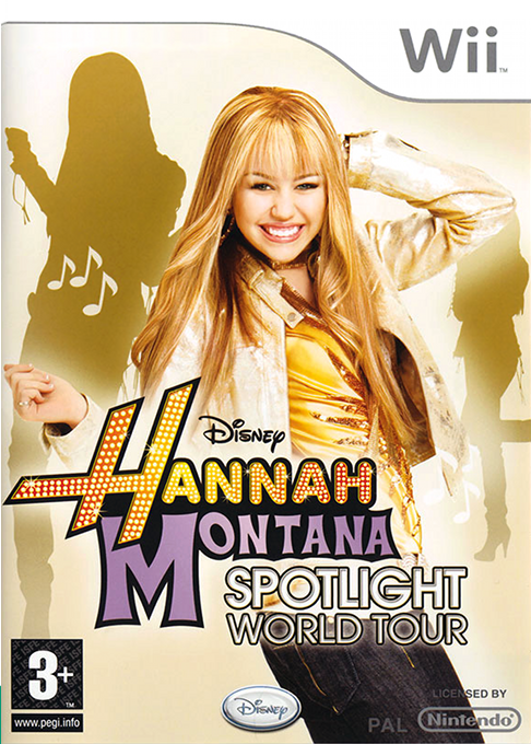 Hannah Montana - Spotlight World Tour — box-2D (EU)