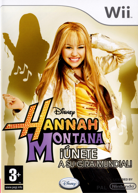 Hannah Montana - Spotlight World Tour — box-2D (SP)