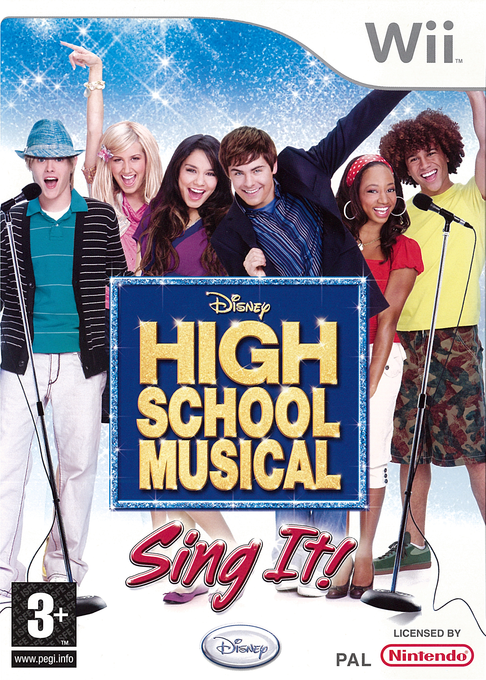 Disney High School Musical - Sing It! — box-2D (NL)