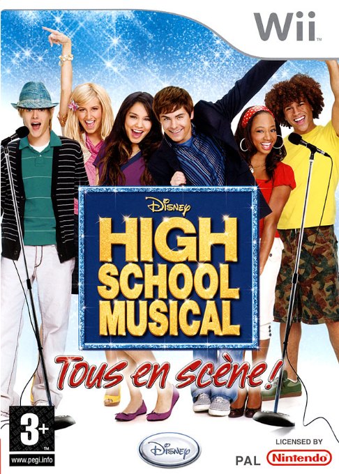 Disney High School Musical - Sing It! — box-2D (FR)