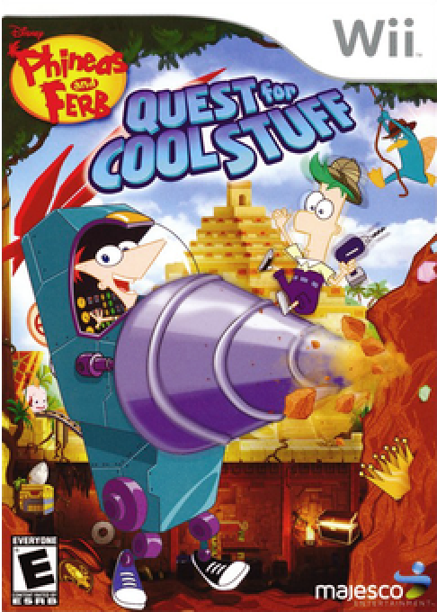 Disney Phineas And Ferb - Quest For Cool Stuff box art
