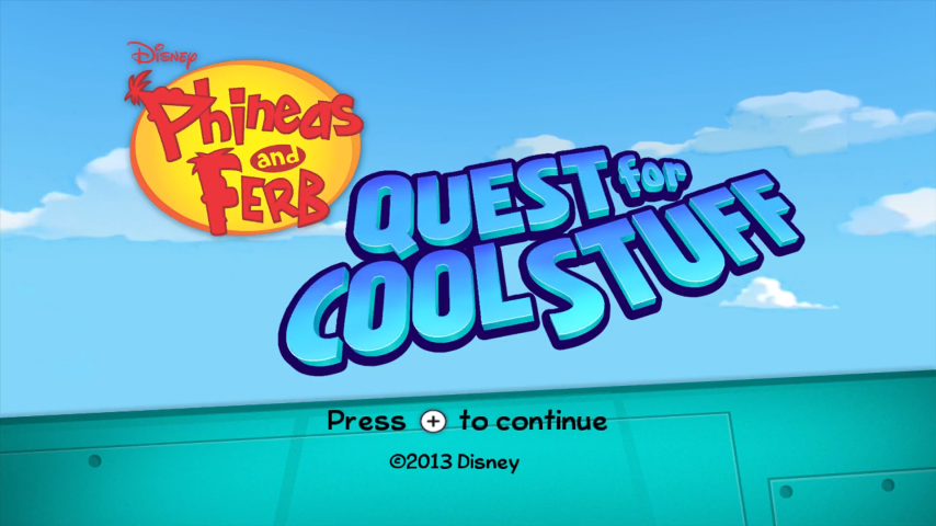 Disney Phineas And Ferb - Quest For Cool Stuff — sstitle (WOR)