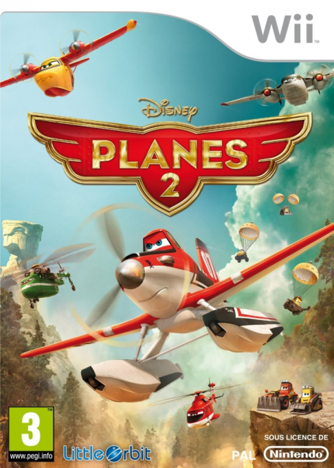 Disney Planes - Fire And Rescue — box-2D (FR)