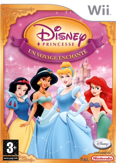 Disney Princess - Enchanted Journey — box-2D (FR)