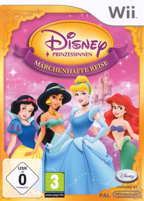 Disney Princess - Enchanted Journey — box-2D (DE)