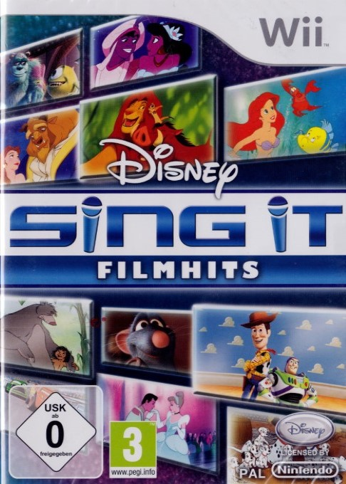 Disney Sing It - Les Plus Belles Chansons Des Films Disney — box-2D (DE)