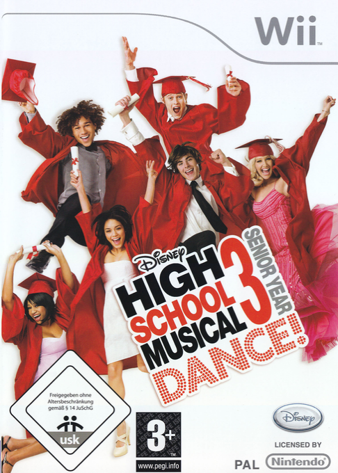 High School Musical 3 - Senior Year Dance! — box-2D (DE)